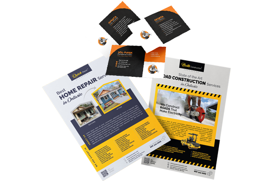 custom printed marketing materials