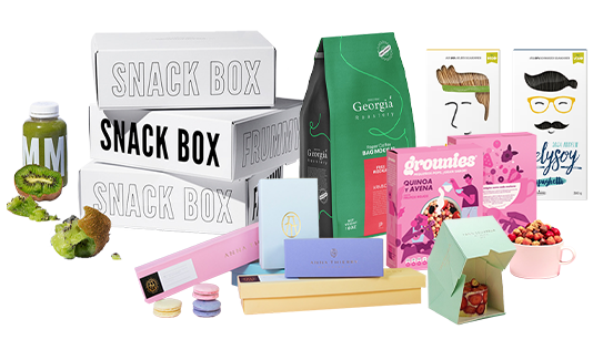 food retail boxes