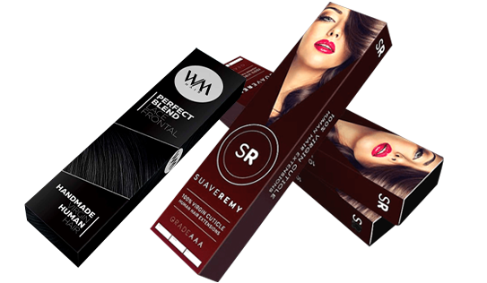 hair styling product boxes