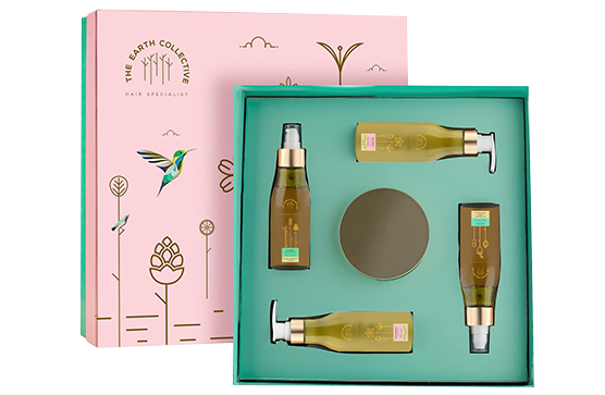 hair styling product packaging