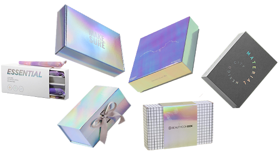 metallic and foil