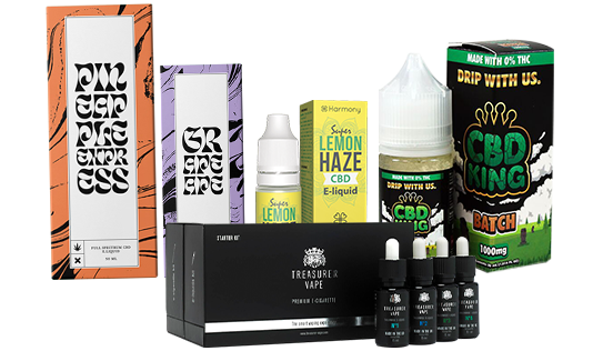 Vape and E-Cigarette Boxes