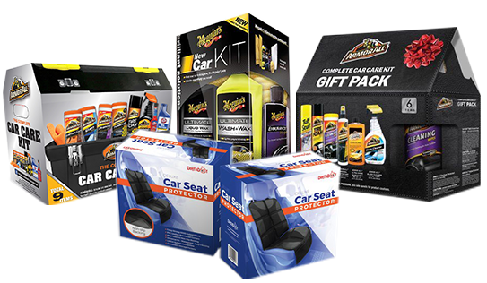 Vehicle Care and Décor Packaging